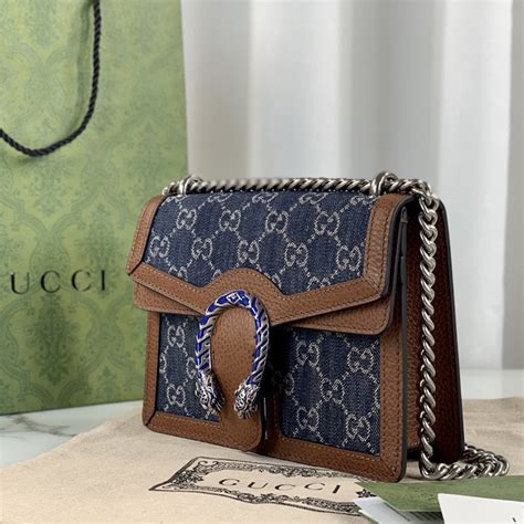 gucci snake clasp bag|gucci dionysus denim bag.